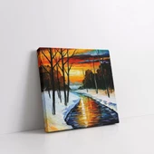 Sonbahar Refleksi Kanvas Tablo thumbnail 1