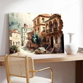 Eski Şehir Sırları Kanvas Tablo thumbnail 1