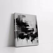 Soyut Hareket Kanvas Tablo thumbnail 2