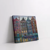 Canlı Kent Yüzleri Kanvas Tablo thumbnail 1