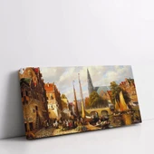 Tarihi Çarşı Kanvas Tablo thumbnail 1