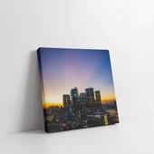 Gün Batımı Silüetleri Kanvas Tablo thumbnail 1