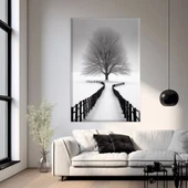 Yol Ayrımı Kanvas Tablo thumbnail 1