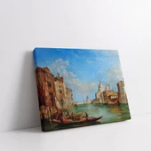 Venedik Sularında Kanvas Tablo thumbnail 1