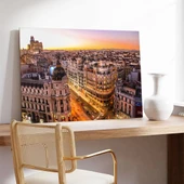 Londra'nın Işıkları Kanvas Tablo thumbnail 2