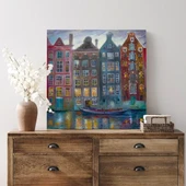 Canlı Kent Yüzleri Kanvas Tablo thumbnail 2