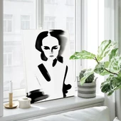 Düşüncenin Profili Kanvas Tablo thumbnail 3