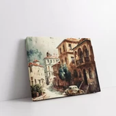Eski Şehir Sırları Kanvas Tablo thumbnail 2