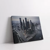 Metropolün Kalbinde Kanvas Tablo thumbnail 1