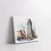 Şehir Anıları Kanvas Tablo thumbnail 1