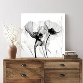 Dans Eden Çiçekler Kanvas Tablo thumbnail 3