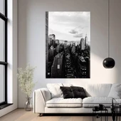 Büyük Şehir Panoraması Kanvas Tablo thumbnail 1