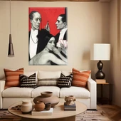 Sessiz Sevgililer Kanvas Tablo - 1