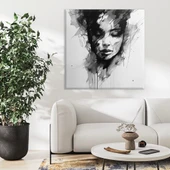 Düşünce Anı Kanvas Tablo thumbnail 1