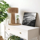 Kumsalda Yürüyüş Kanvas Tablo thumbnail 3