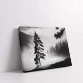 Yansımalı Göl Kanvas Tablo thumbnail 2