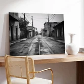 Boş Sokak Kanvas Tablo thumbnail 3