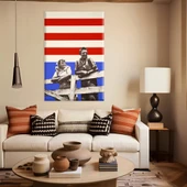 Amerikan İkonu Kanvas Tablo thumbnail 1