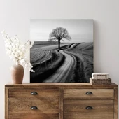 Yalnızlık Yolu Kanvas Tablo thumbnail 3