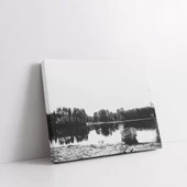 Nehir Kenarı Kanvas Tablo thumbnail 2