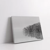 Sisler İçinde Orman Kanvas Tablo thumbnail 2