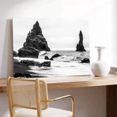 Kayalık Sahil Kanvas Tablo thumbnail 3