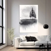 Uçan Ada Kanvas Tablo thumbnail 1