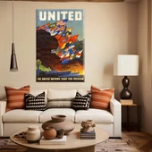 Birleşik Özgürlük Kanvas Tablo thumbnail 1