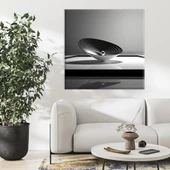 Çiçekli Portre Kanvas Tablo thumbnail 1