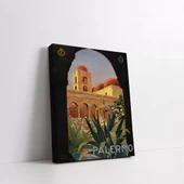 Palermo Vintage Kanvas Tablo - 2