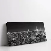 Şehir Üstünden Görünüm Kanvas Tablo thumbnail 2