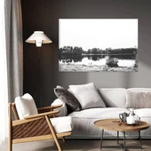 Nehir Kenarı Kanvas Tablo thumbnail 1