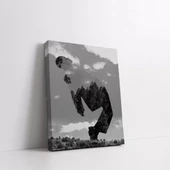 Kozmik Düşünce Kanvas Tablo thumbnail 2