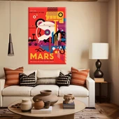 Gezegenler Serüveni Kanvas Tablo thumbnail 1