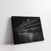 Gece Köprüsü Kanvas Tablo thumbnail 2