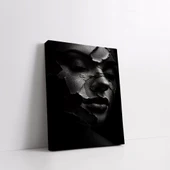 Duygusal Yüz Kanvas Tablo thumbnail 2