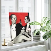 Sessiz Sevgililer Kanvas Tablo - 3