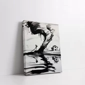 Müzik ve Işık Kanvas Tablo thumbnail 2