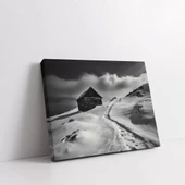 Dağ Kulübesi Kanvas Tablo thumbnail 2