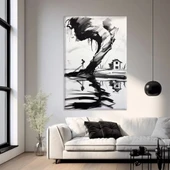 Müzik ve Işık Kanvas Tablo thumbnail 1