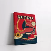 Retro Müzik Fuarı Kanvas Tablo thumbnail 2