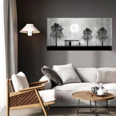 Ay Işığı Altında Kanvas Tablo thumbnail 1