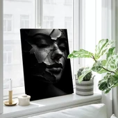 Duygusal Yüz Kanvas Tablo thumbnail 3