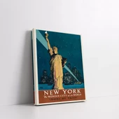 Özgürlük Heykeli Kanvas Tablo thumbnail 2