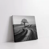 Yalnızlık Yolu Kanvas Tablo thumbnail 2