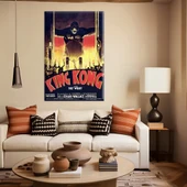 Klasik King Kong Kanvas Tablo thumbnail 1