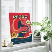 Retro Müzik Fuarı Kanvas Tablo thumbnail 3