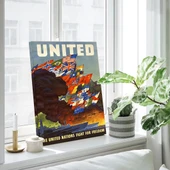 Birleşik Özgürlük Kanvas Tablo thumbnail 3