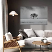 Yalnızlık Ağacı Kanvas Tablo thumbnail 1