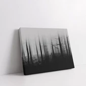 Sisli Orman Yolu Kanvas Tablo thumbnail 2